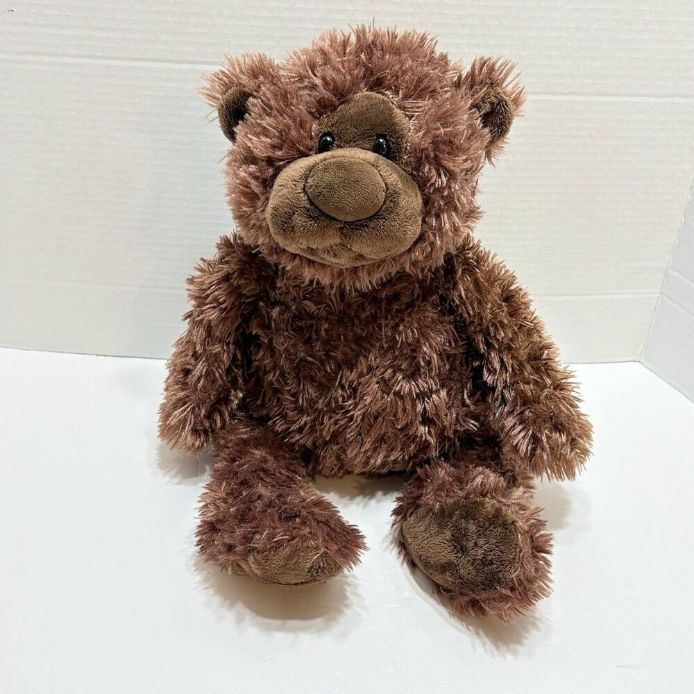 Gund Philbin Chocolate Brown Teddy Bear Plush 17” 4061565 Stuffed Animal Stuffie